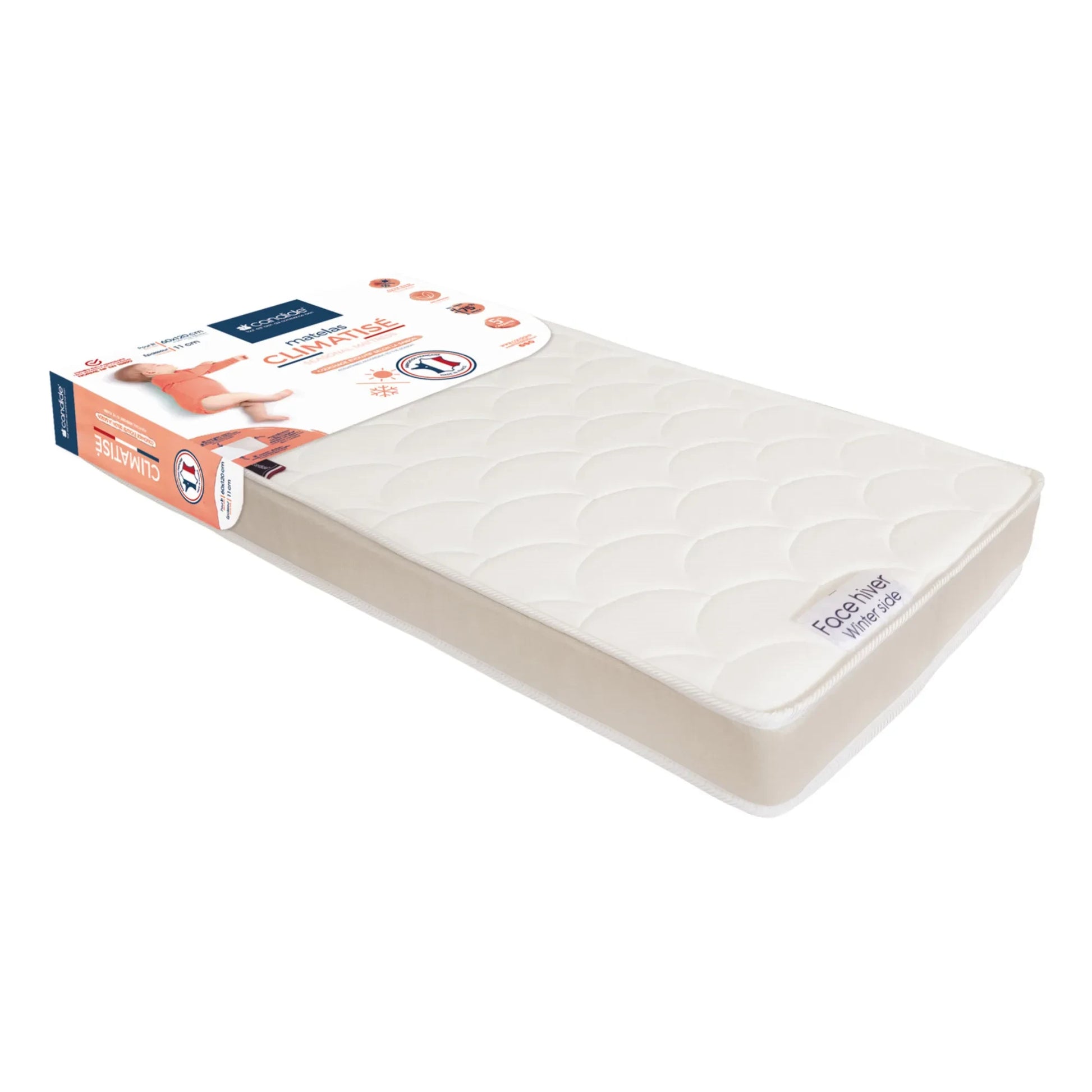 Candide - Seasonal Mattress | White