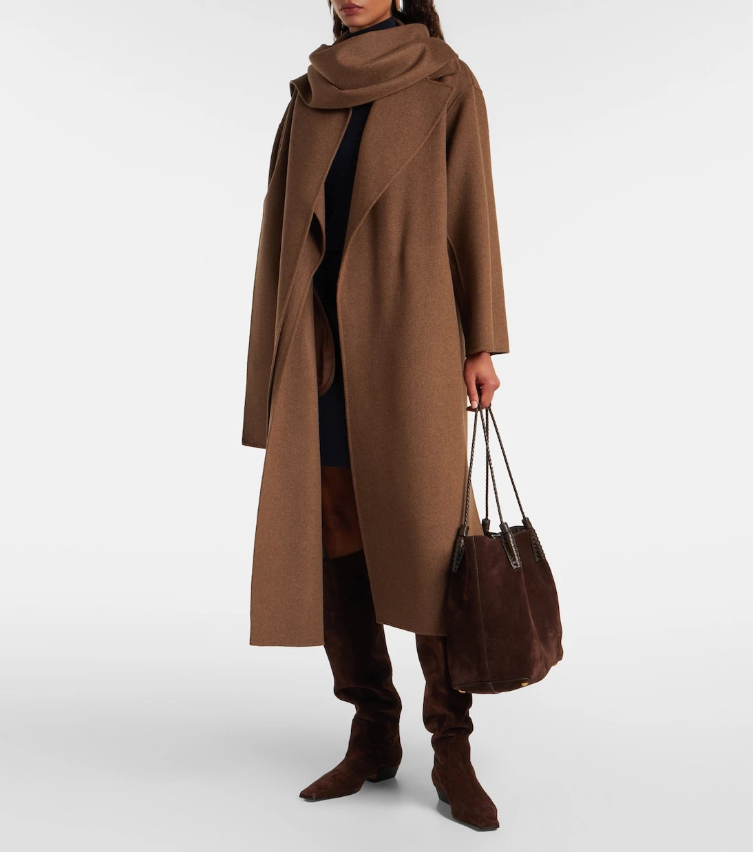 'S Max Mara - Curoe virgin wool wrap coat