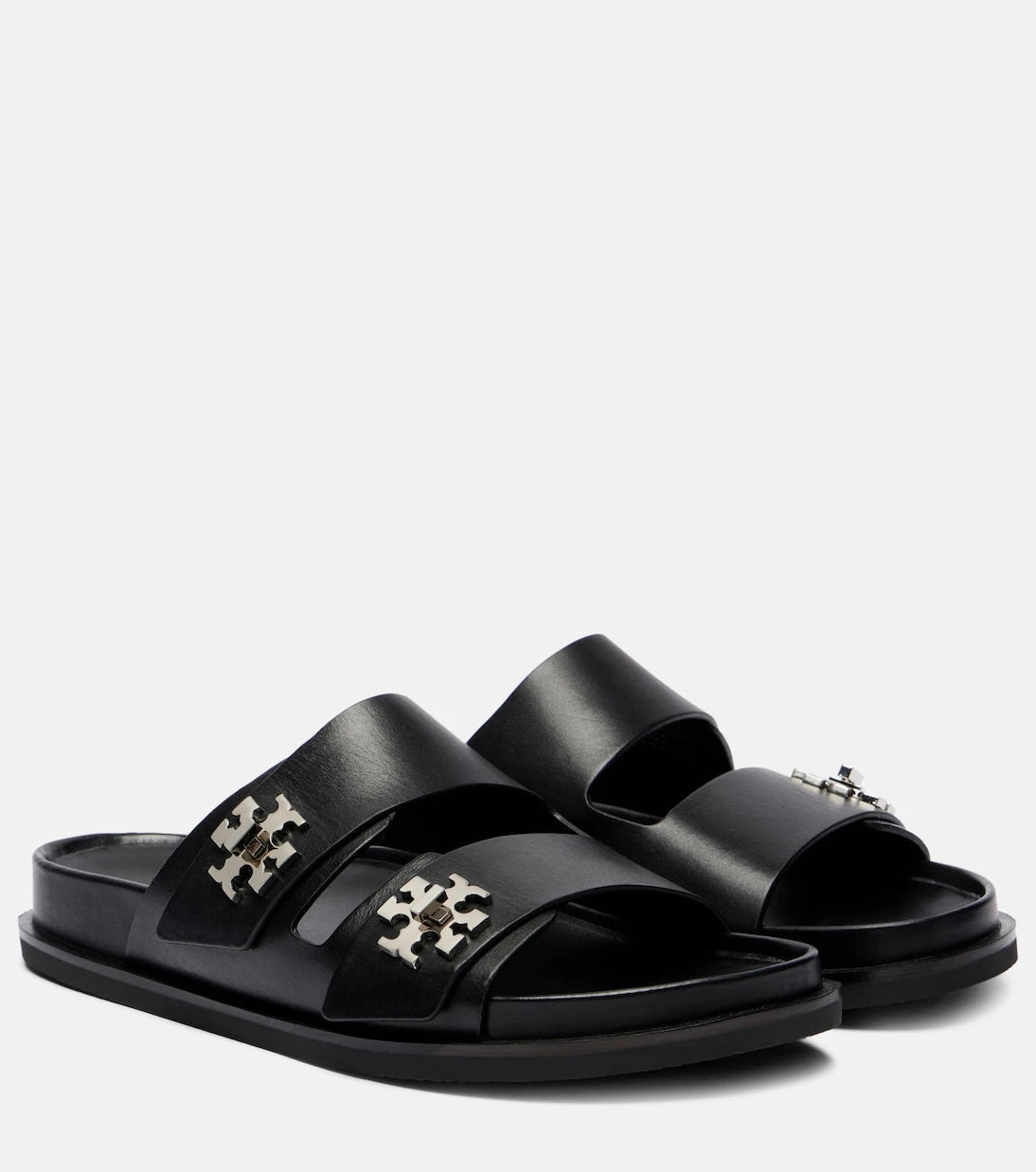 Tory Burch - Turnlock leather slides