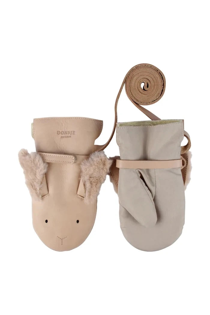 Donsje Kapi Exclusive Mittens Fluffy Bunny Çocuk Eldivenleri