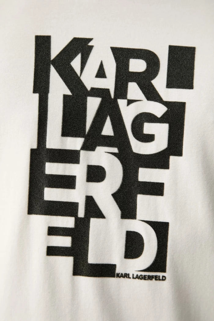 Karl Lagerfeld erkek pamuk elastan tişört