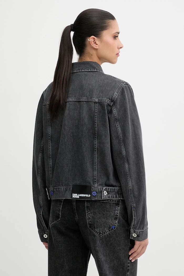 Karl Lagerfeld Jeans Pamuk Denim Ceket