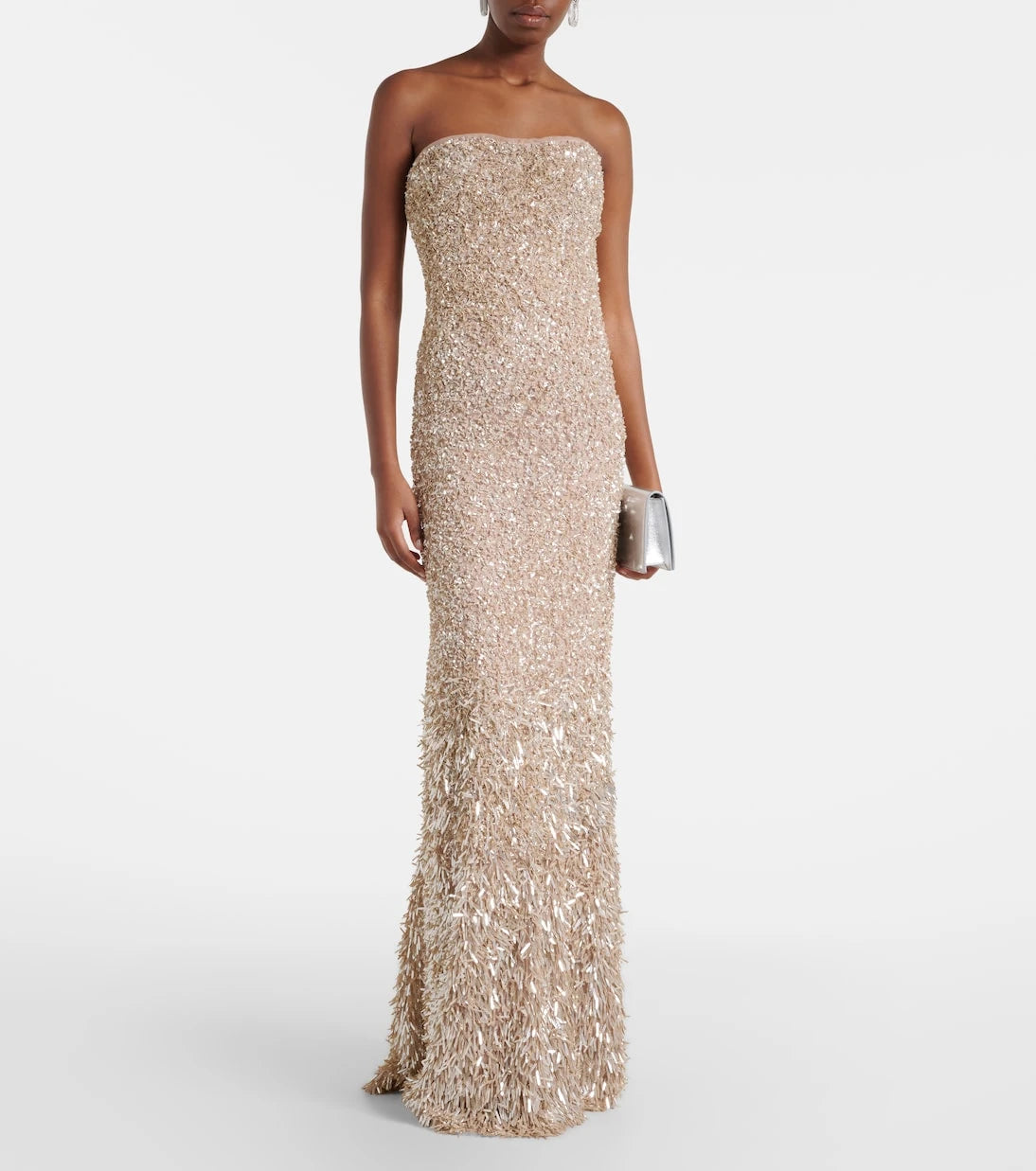 Marmar Halim - Dailin embellished bustier gown