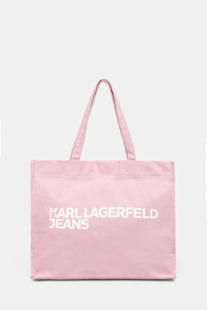 Karl Lagerfeld Jeans чанта от памук
