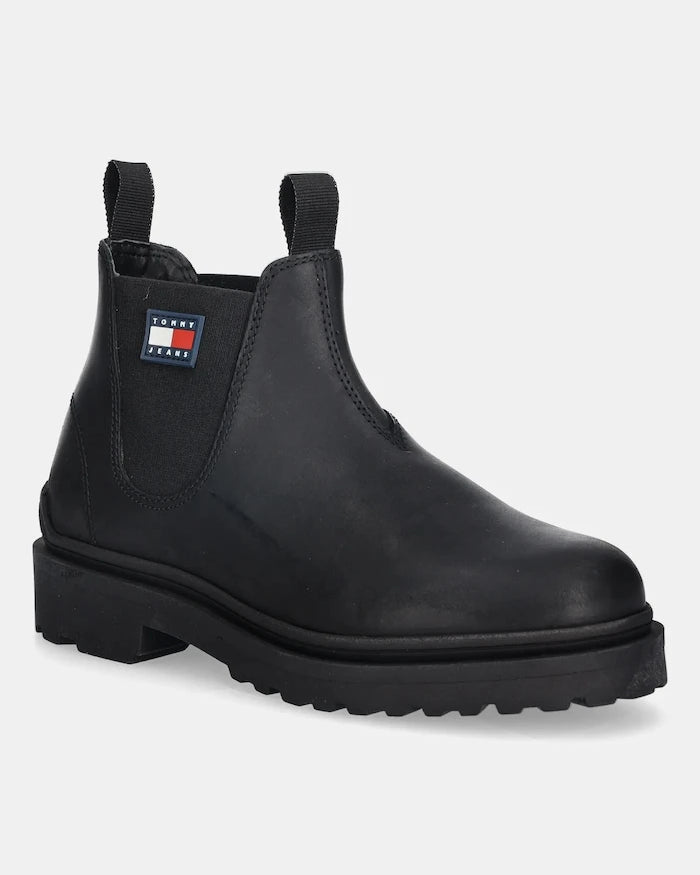 Tommy Jeans TJM CHELSEA LEATHER Deri Bot