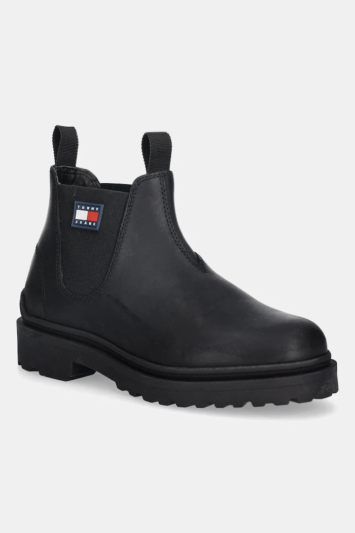 Tommy Jeans TJM CHELSEA LEATHER Deri Bot