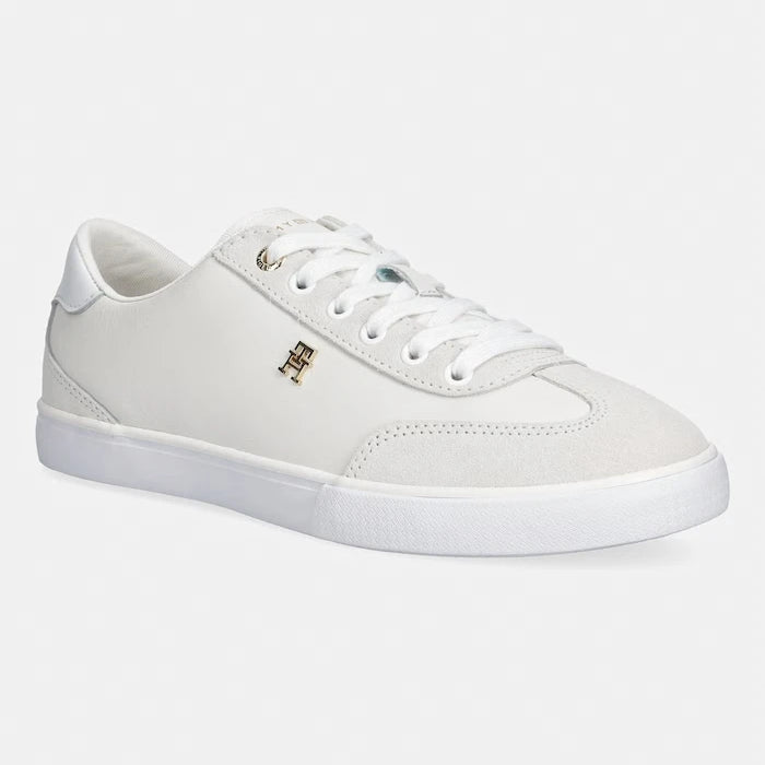 Tommy Hilfiger TH CHIC LOW VULC kadın düşük deri spor ayakkabı