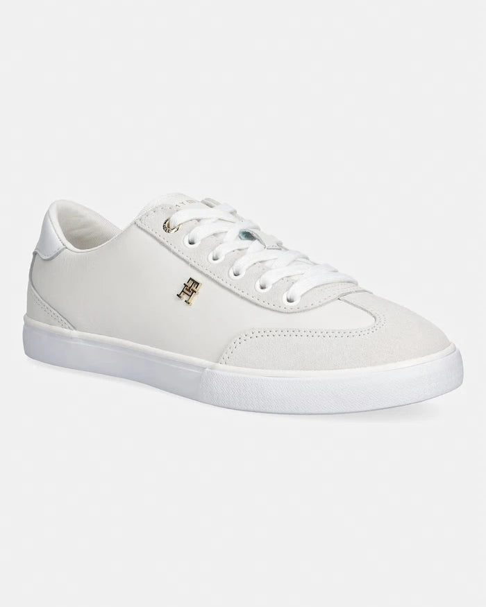 Tommy Hilfiger TH CHIC LOW VULC kadın düşük deri spor ayakkabı