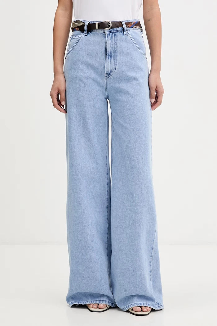 ViCOLO wide leg kadın kot pantolon