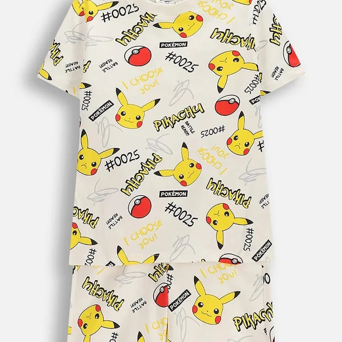 Coccodrillo iki parçalı çocuk pamuklu pijama