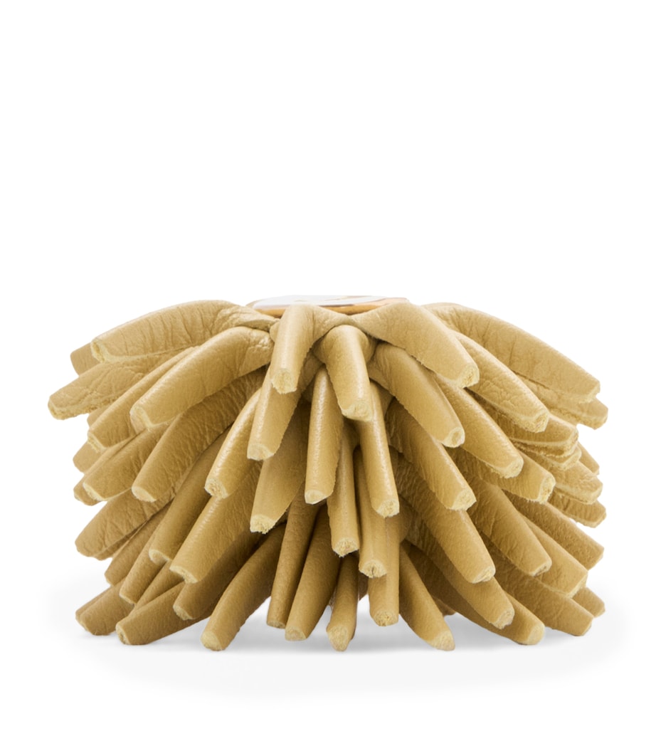 Yellow Calfskin Flower Personalisation Charm