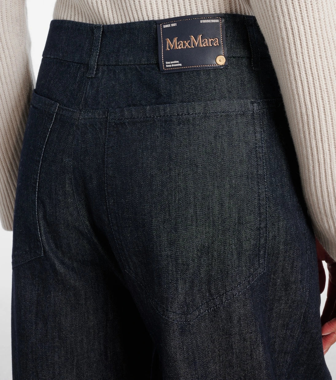 'S Max Mara - جينز John واسع الساقين