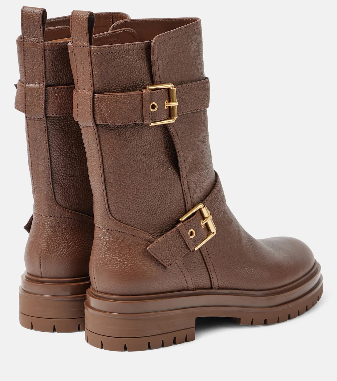 Gianvito Rossi - Thiago leather biker boots
