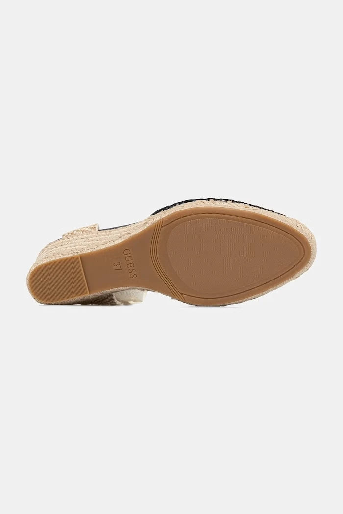 Guess kadın CHEYIN eğik platform espadriller