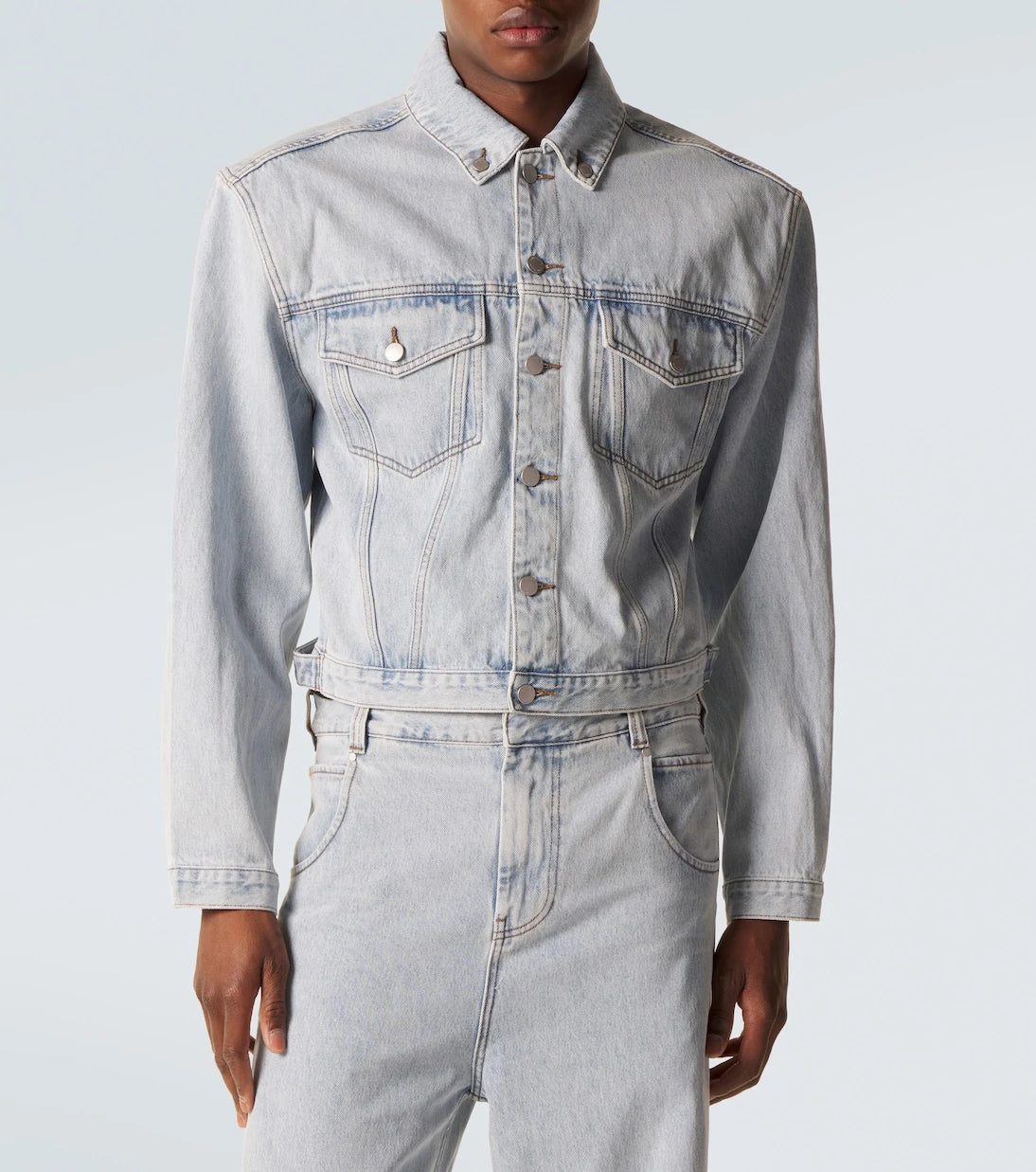 Entire Studios - Shrunken denim jacket