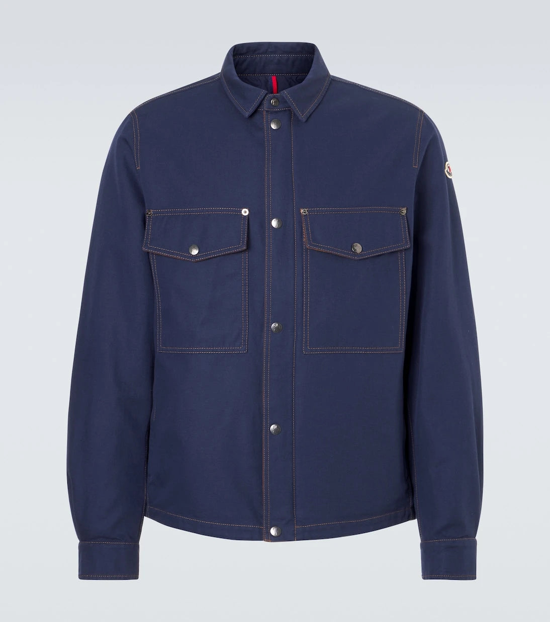 Moncler - Cotton and linen field jacket