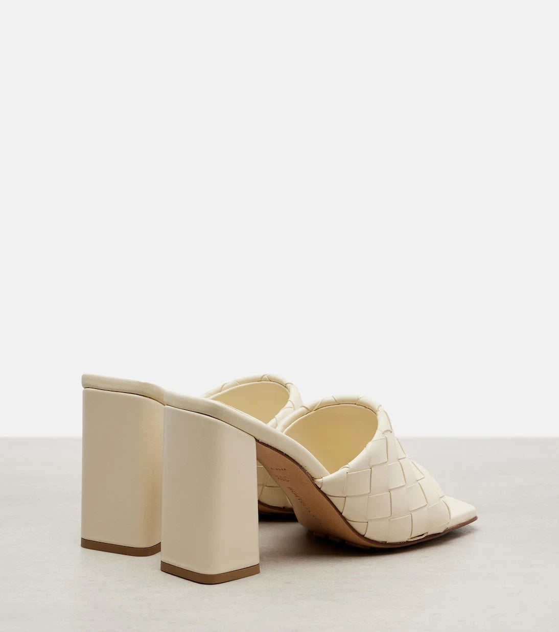 Bottega Veneta - Parco 90 Intrecciato leather mules