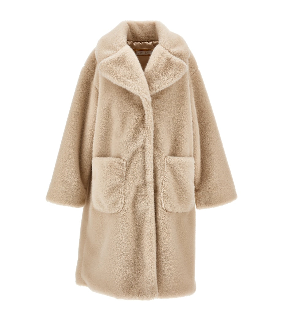 Monnalisa Faux Fur Teddy Coat (2-12 Years)