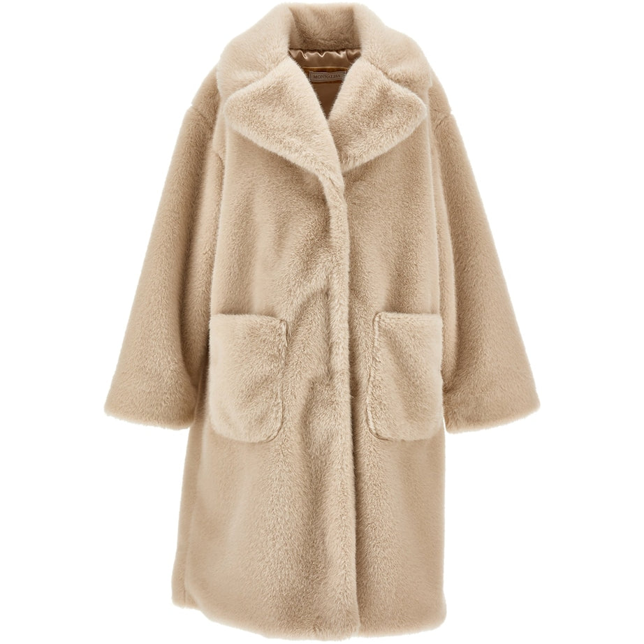 Monnalisa Faux Fur Teddy Coat (2-12 Years)