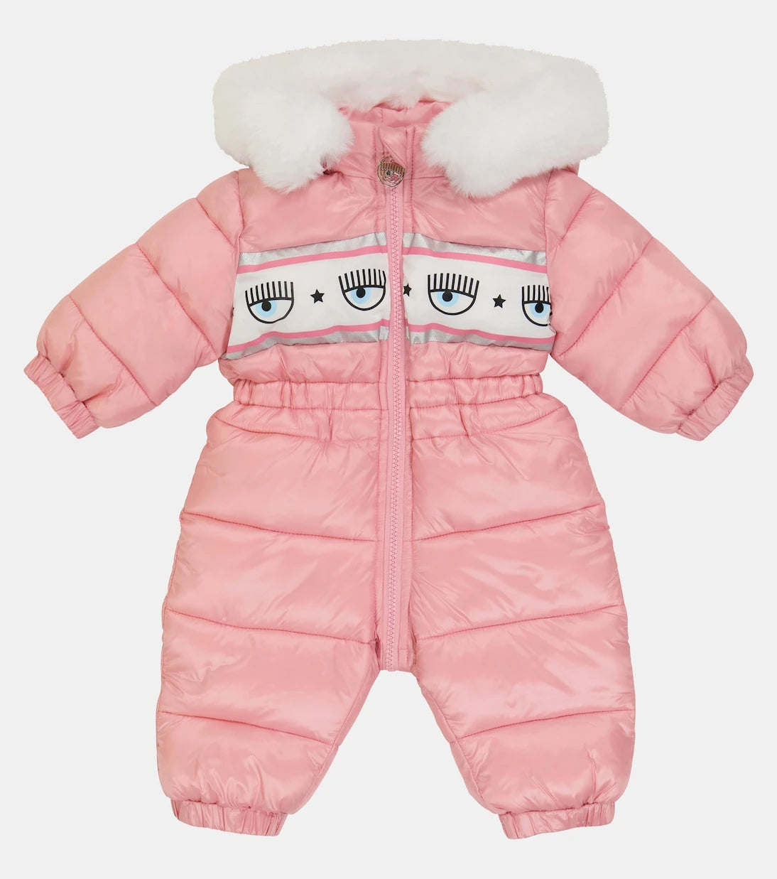 Monnalisa - x Chiara Ferragni Baby printed snowsuit