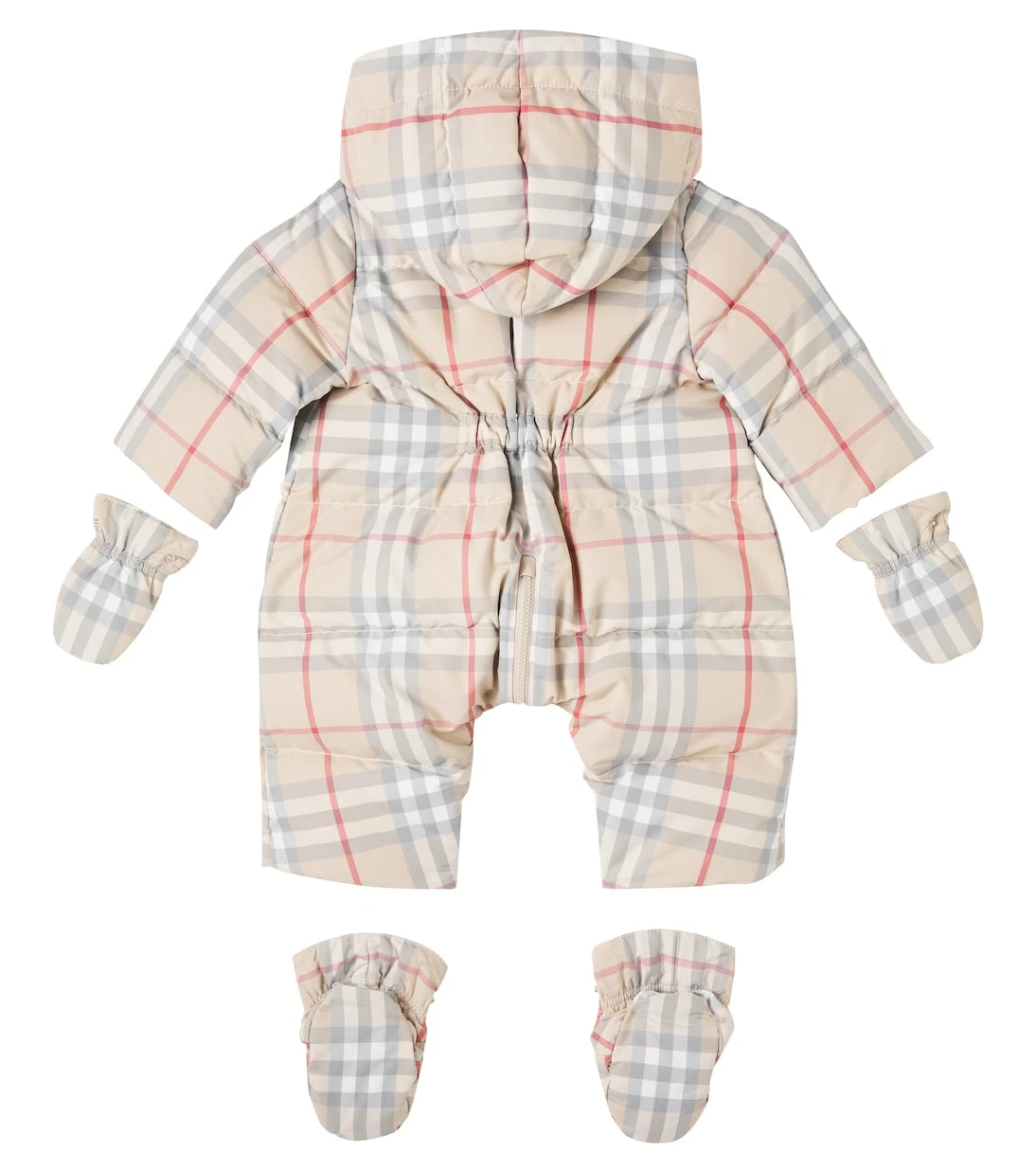 Burberry Kids - Baby Burberry Check down snowsuit