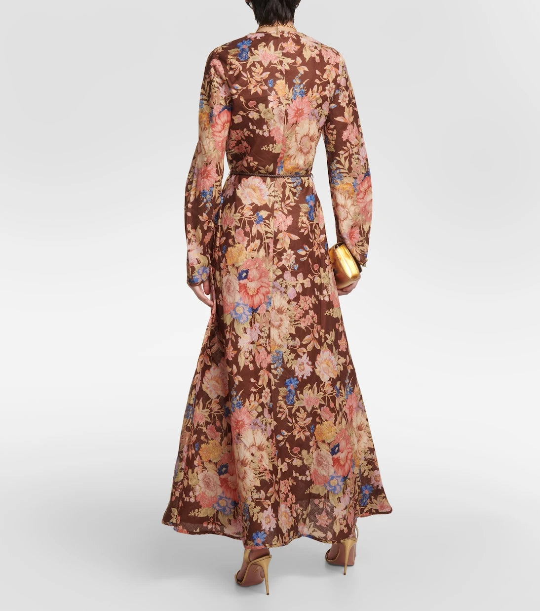 Zimmermann - August floral linen maxi dress