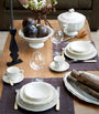 Set of 4 Filet Dessert Plates (23cm)