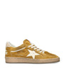 Beige Suede Ball Star Sneakers
