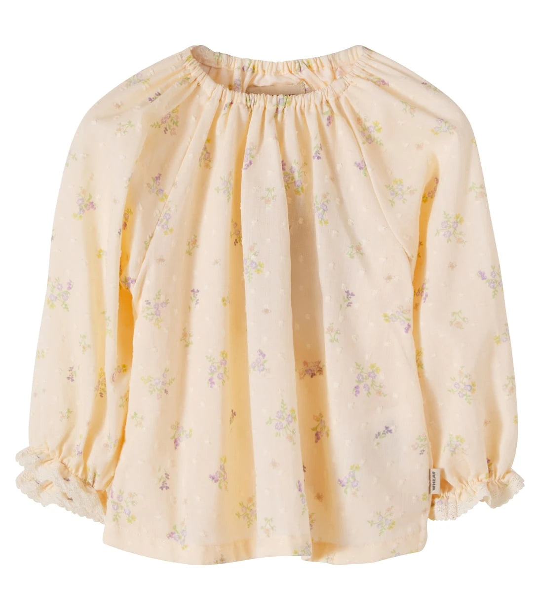 Wheat - Baby Merle floral cotton blouse