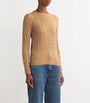 Polo Ralph Lauren Beige Wool-Cashmere Julianna Sweater