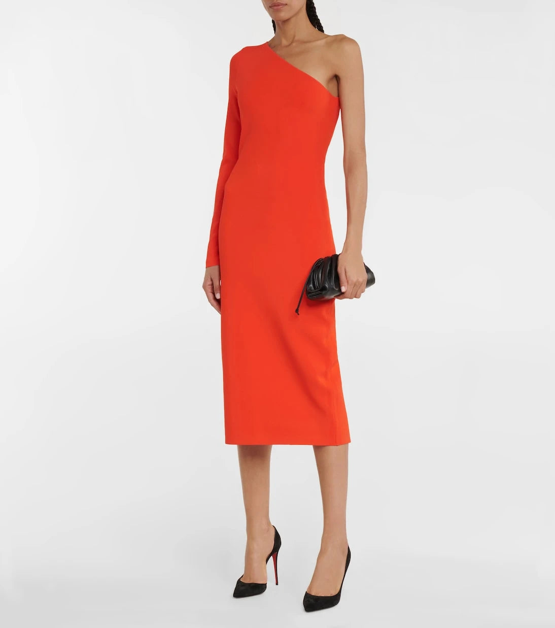 فستان ميدي بكتف واحد VB Body من Victoria Beckham