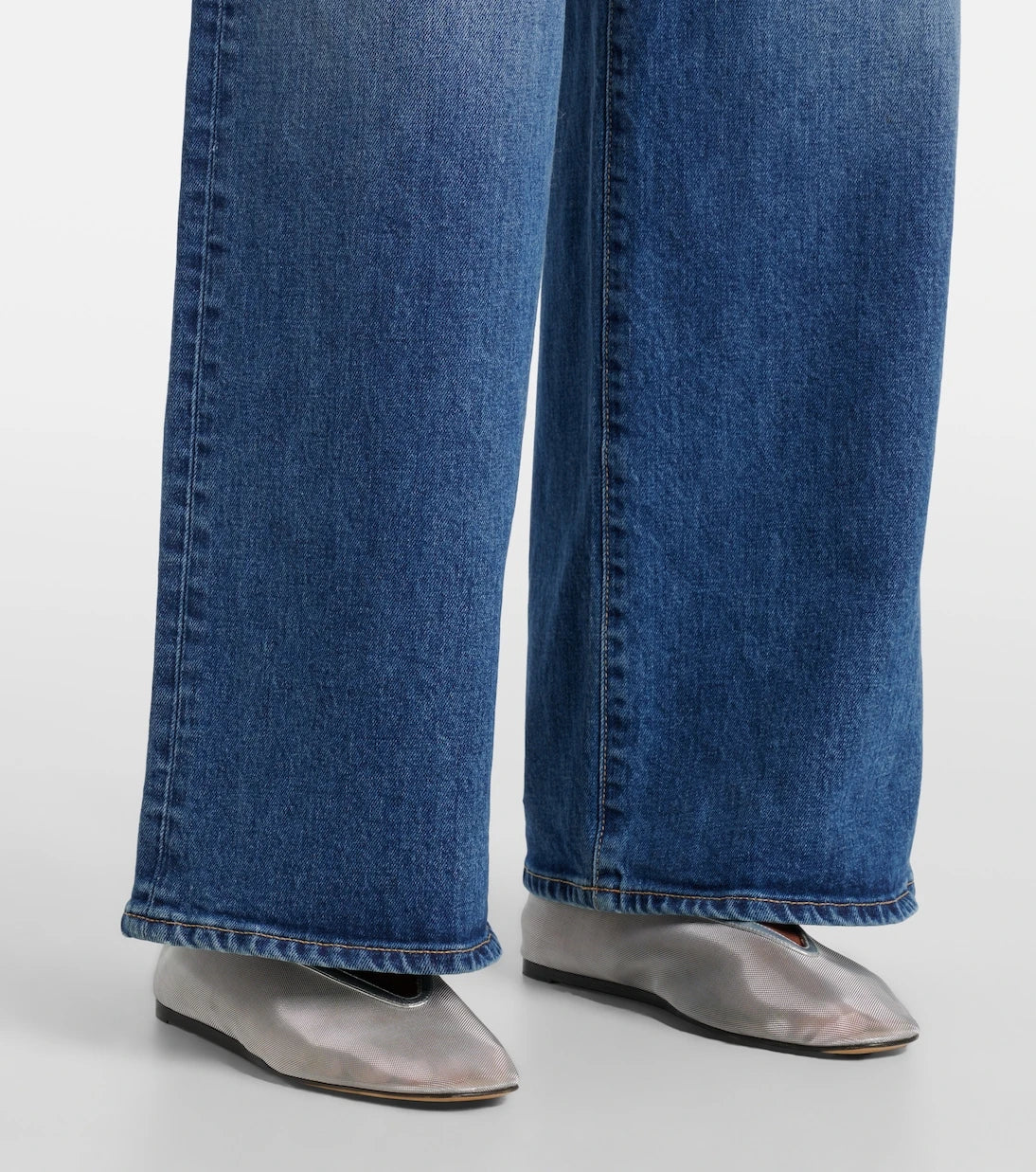 Slvrlake - Selena mid-rise wide-leg jeans