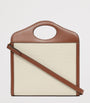 Burberry Brown Mini Canvas Pocket Bag