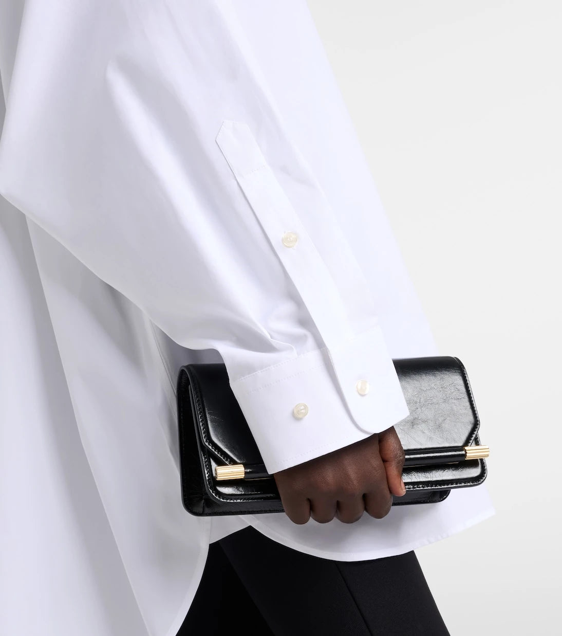 Wardrobe.NYC - Oversized cotton poplin shirt dress