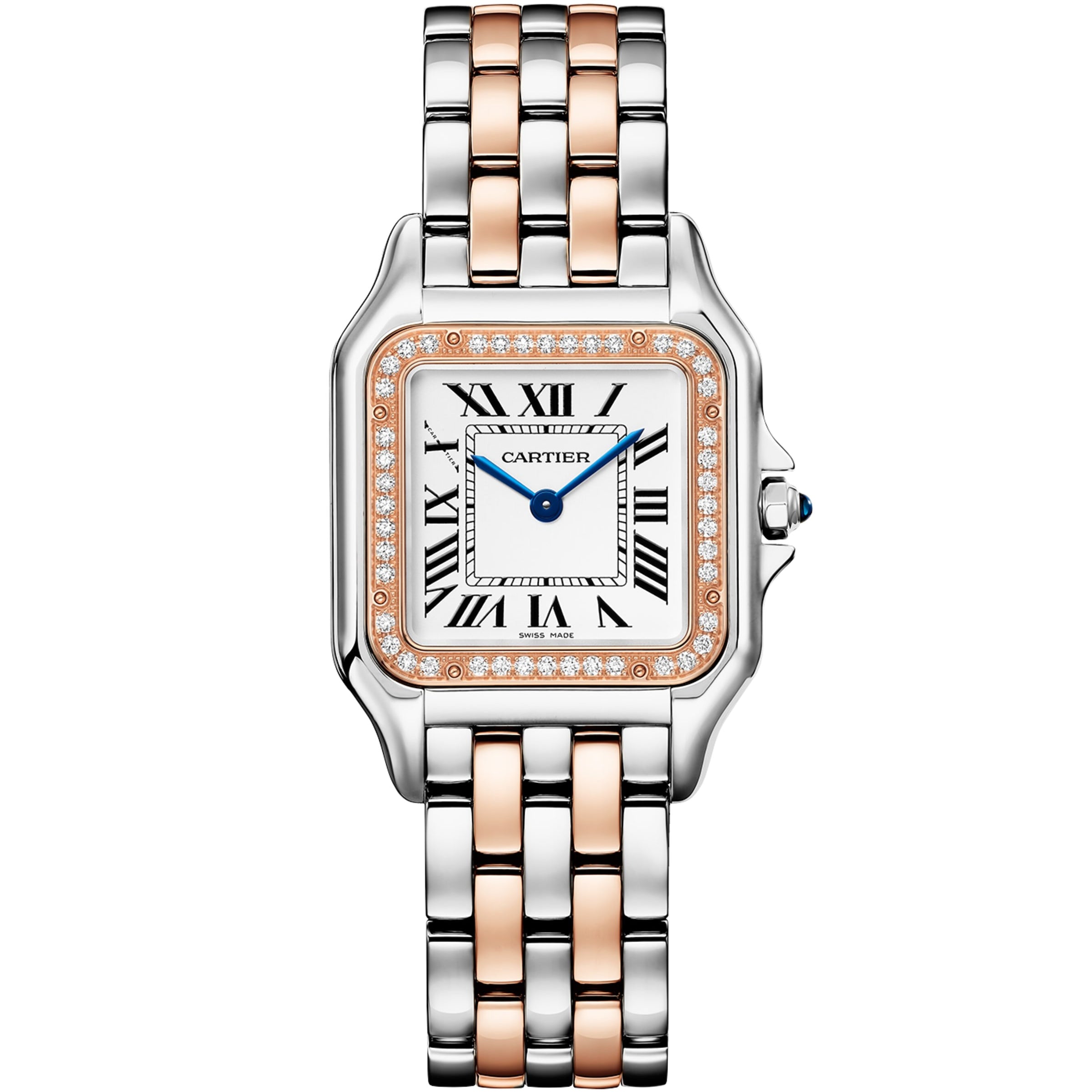 Medium Rose Gold and Diamond Panthère de Cartier Watch 27mm