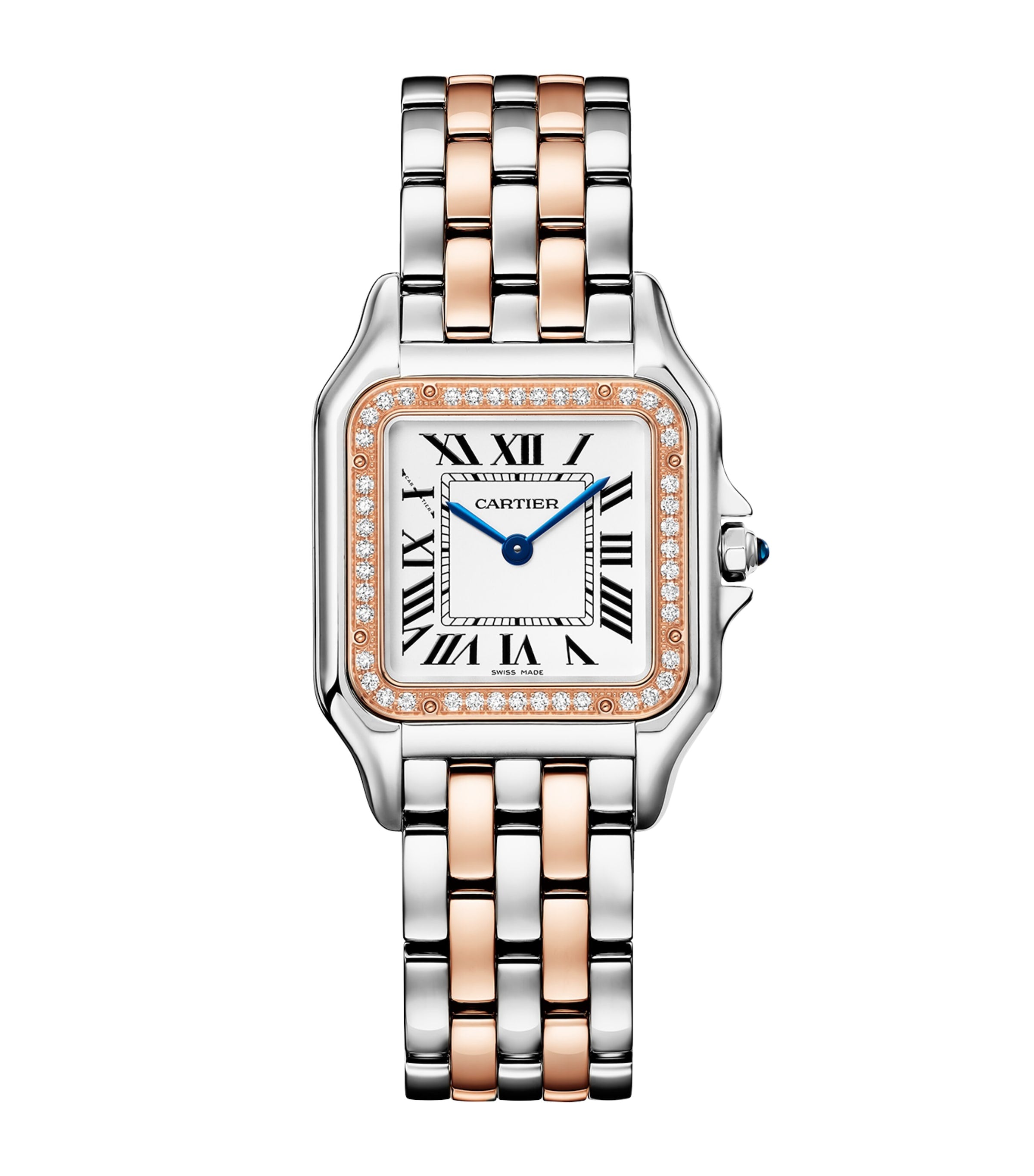 Medium Rose Gold and Diamond Panthère de Cartier Watch 27mm