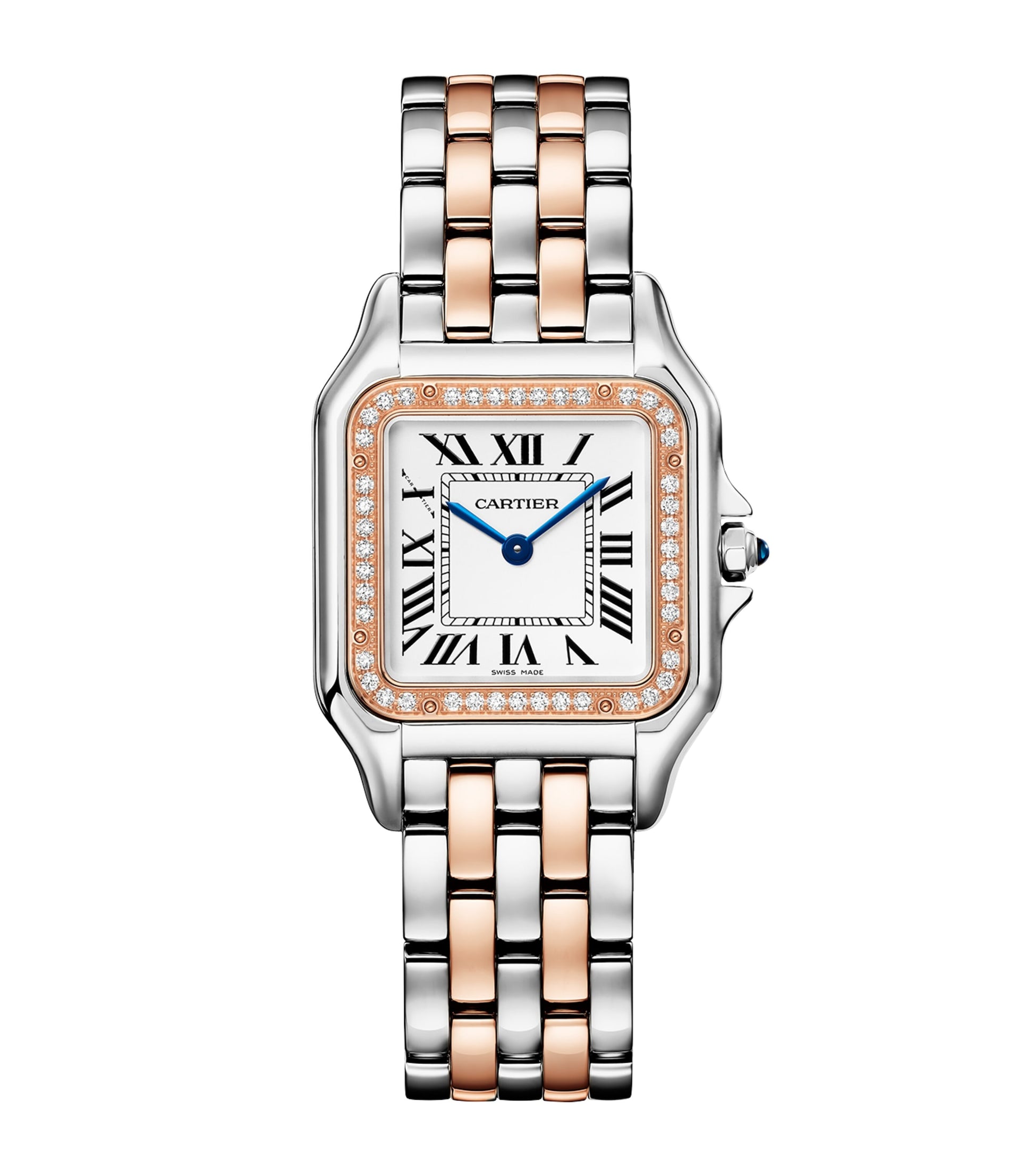 Medium Rose Gold and Diamond Panthère de Cartier Watch 27mm