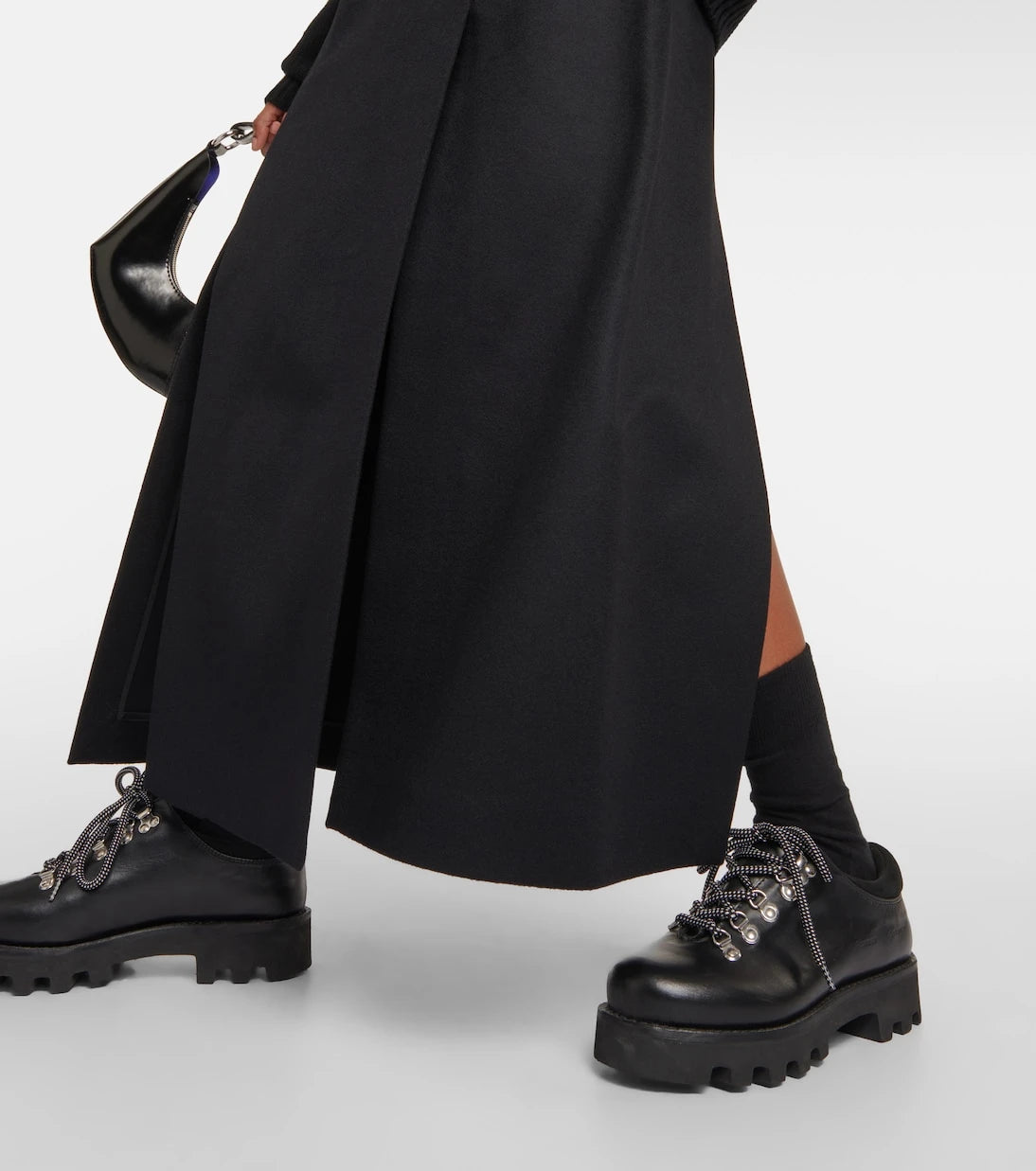 Proenza Schouler - تنورة ماكسي من مزيج الصوف