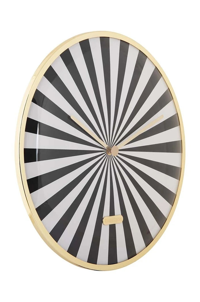Стенен часовник Karlsson Candy Swirl Dome