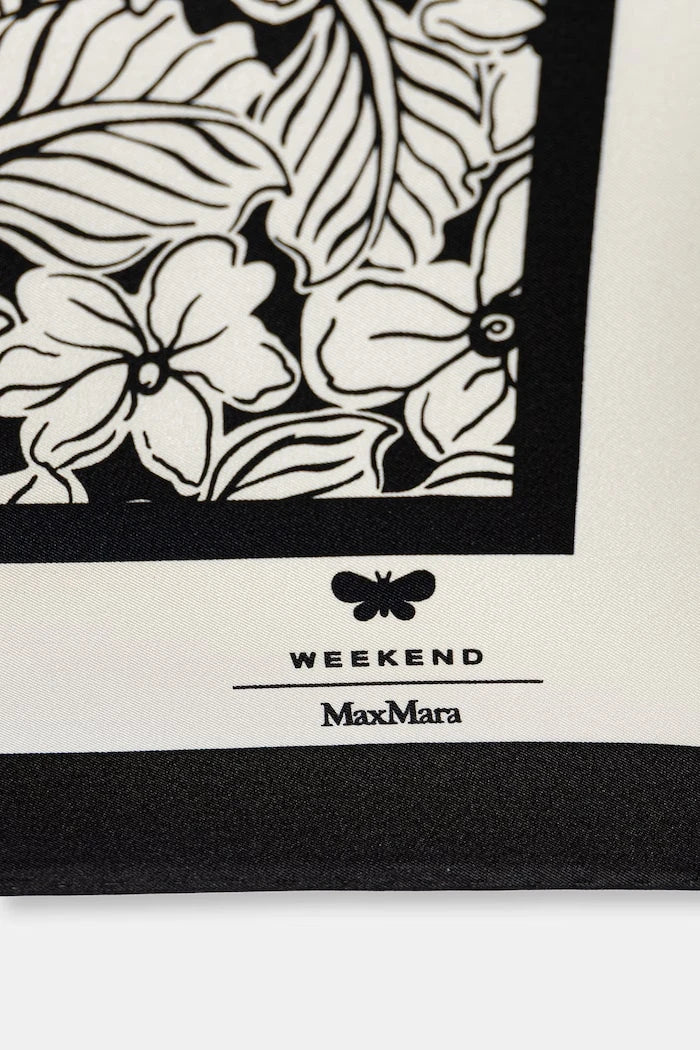 Weekend Max Mara Шал женски от коприна AONESTO