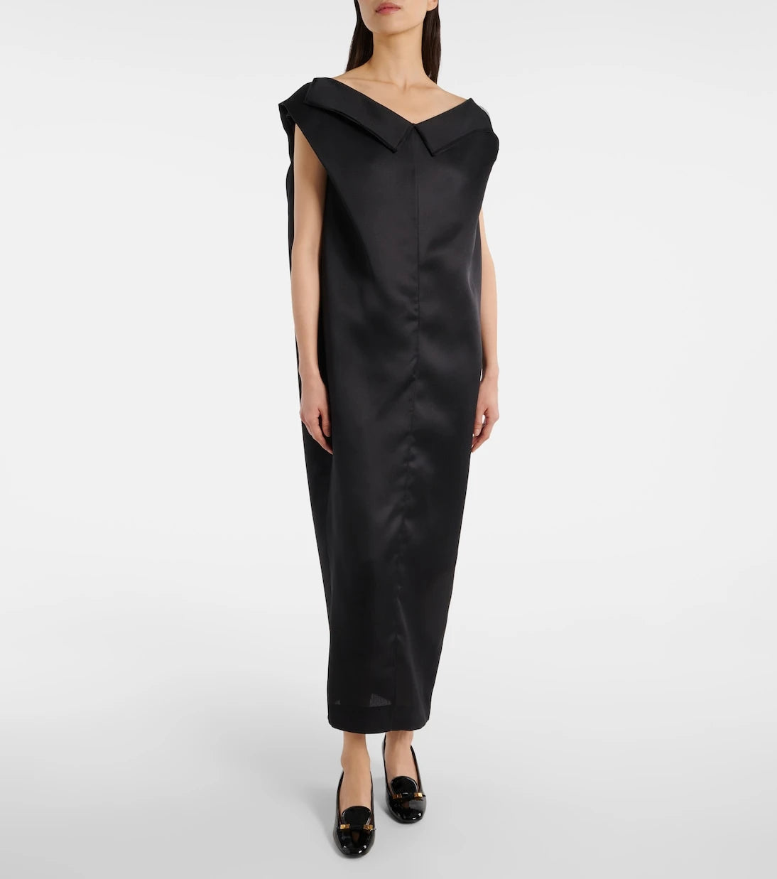Khaite - Selwyn silk gazar maxi dress