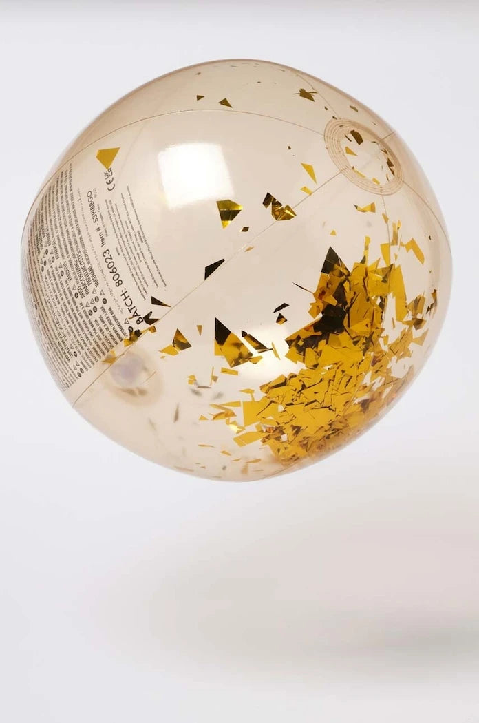Плажна топка SunnyLife Disco Gold