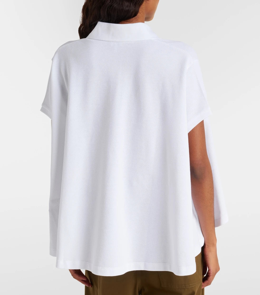 Loewe - Asymmetric cotton piqué polo shirt