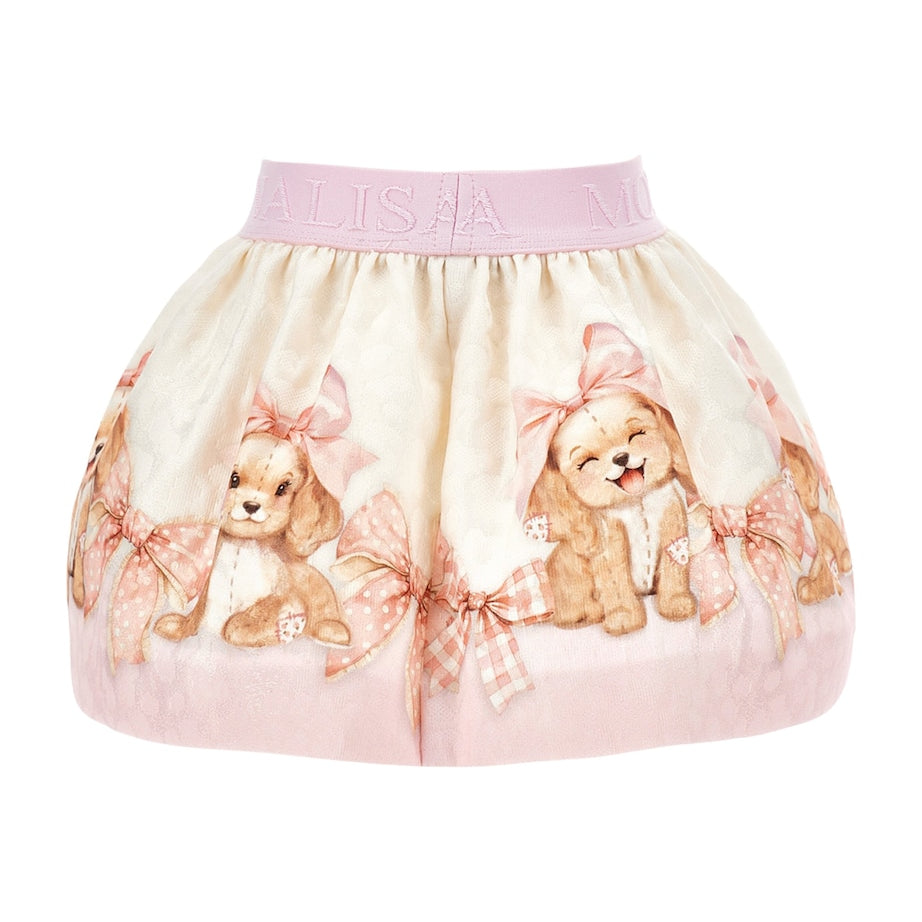 Puppy Graphic Skirt (6-36 Months)