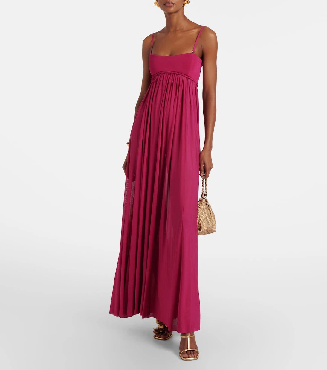 Zimmermann - Luna bandeau jersey gown