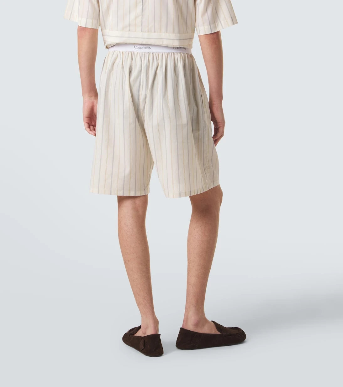 Calvin Klein Collection - Edward striped technical shorts