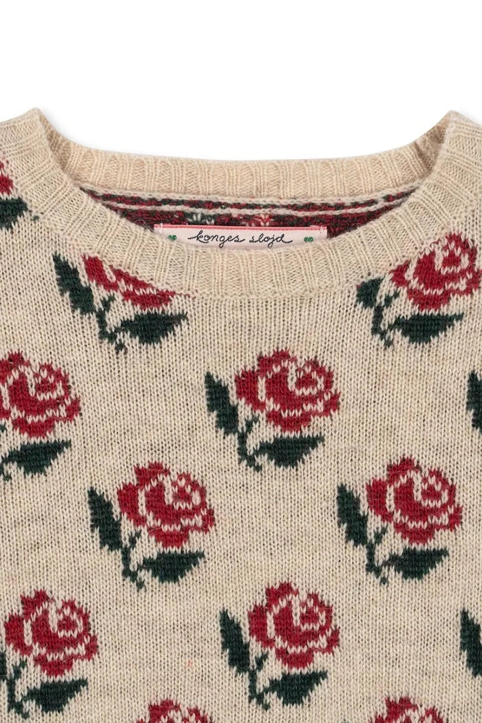 Konges Sløjd BELOU KNIT DRESS Yünlü Çocuk Elbisesi