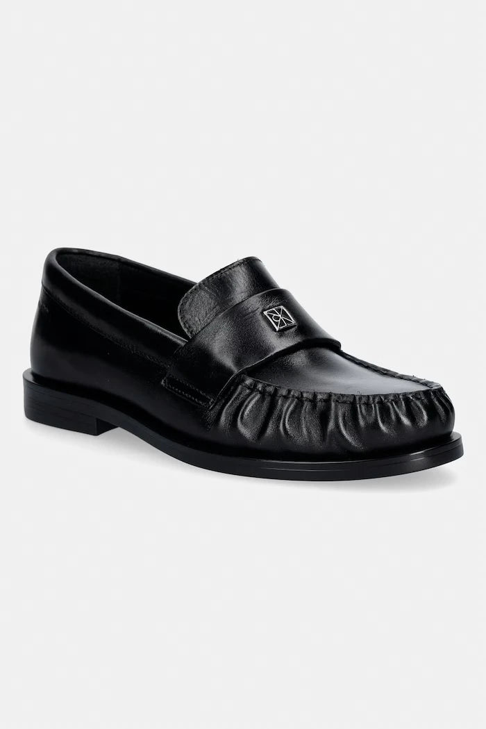 Calvin Klein Kadın Deri Mokasen ROUND LOAFER LTH HDW