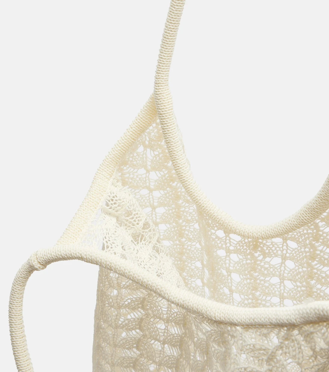 Eres - Ocre crochet shoulder bag