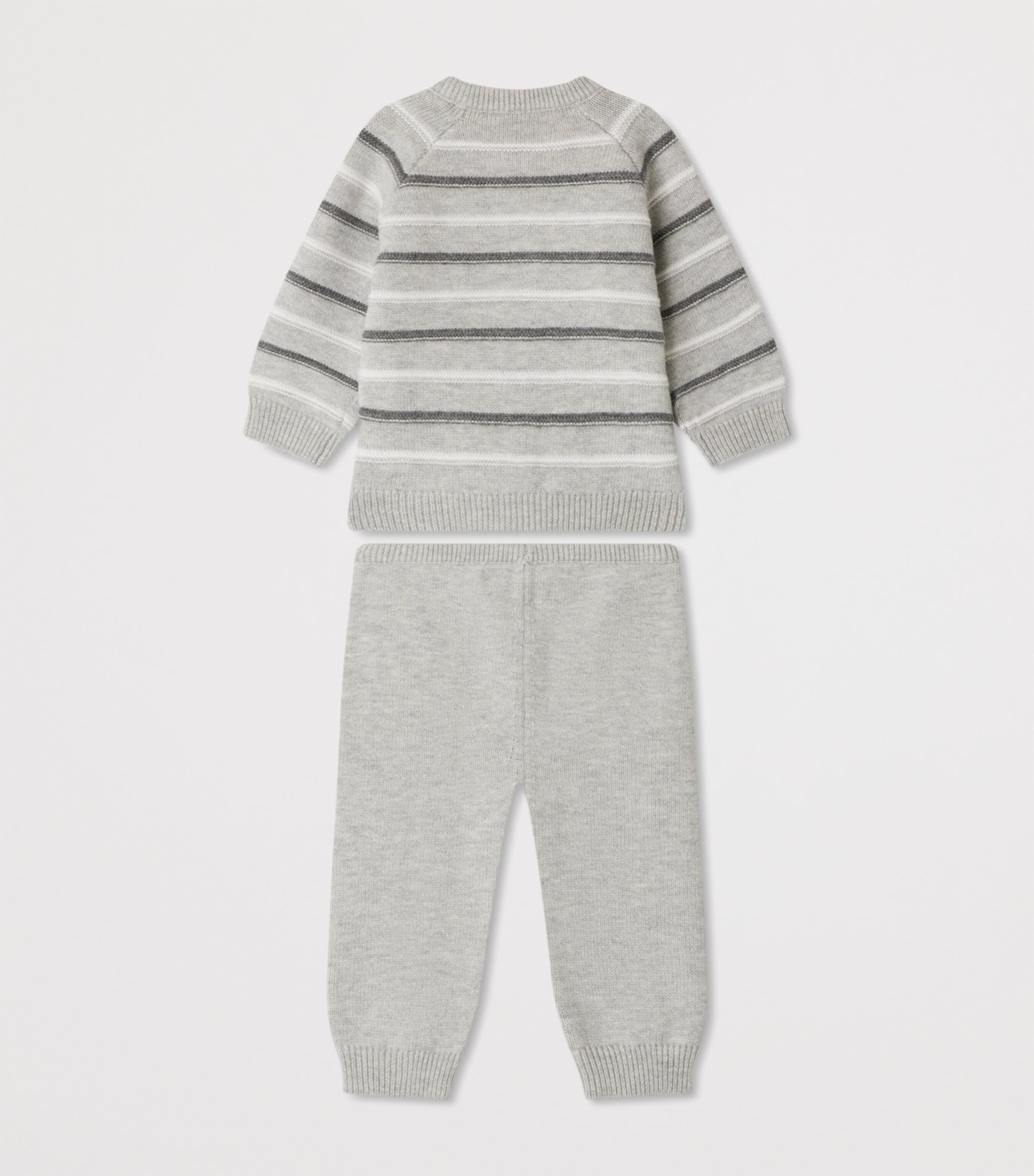 Wool-Cotton Justio Cardigan and Leggings Set (1-18 Months)